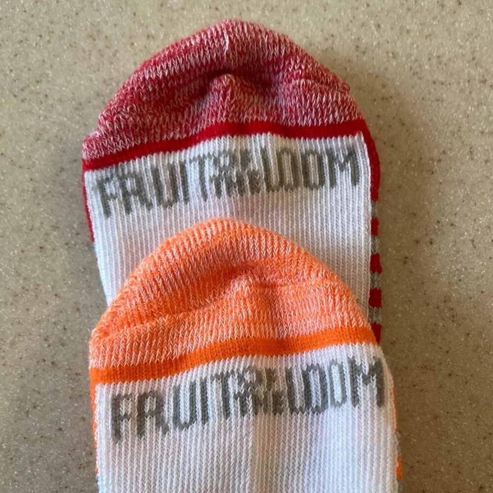 Boys Fruit of the Loom Sport Socks Two Pair NWOT